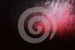 Dark grungy red and black scratched backdrop.