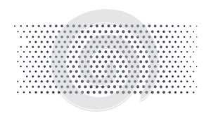 Dark Halftone Dot Gradient Texture Background, vector design Generative AI