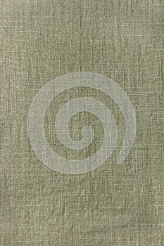 Dark Khaki Cotton Texture Closeup photo