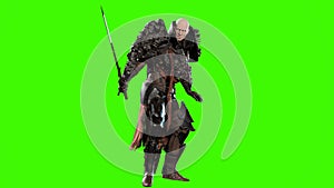 Dark knight men 3d render