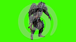 Dark knight men 3d render