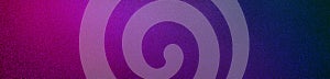 Dark magenta fuchsia violet blue abstract matte background for design. Space. Deep purple color. Gradient. Web banner. photo