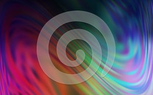 Dark Multicolor vector blurred and colored pattern.