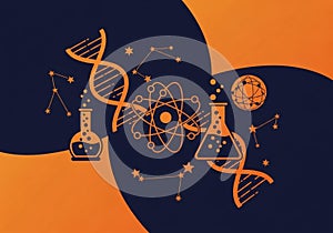 And dark navy creates a dynamic visual, emphasizing the interrelatedness of