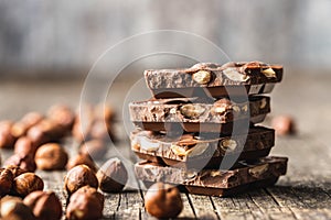 Dark nut chocolate