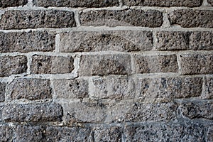 Dark old brick wall texture