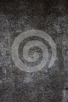 Dark old concrete wall texture