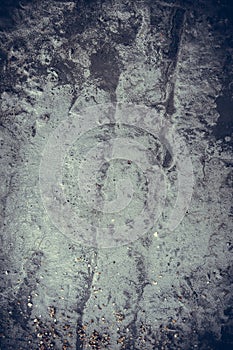 Dark old concrete wall texture