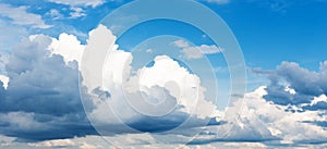 Dark ominous clouds.