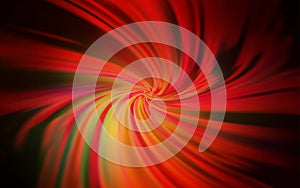 Dark Orange vector abstract blurred background.