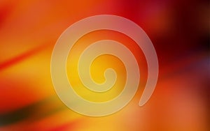 Dark Orange vector abstract blurred background.