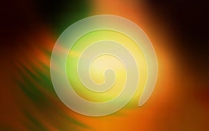 Dark Orange vector blurred bright pattern.