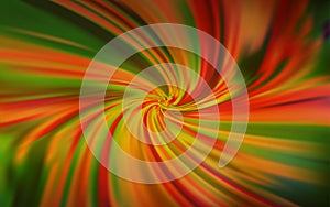 Dark Orange vector blurred bright texture.