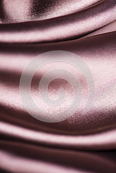 Dark pink fabric with drapery for background