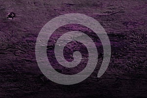 Dark purple tree trunk texture without bark