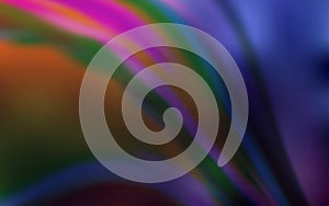 Dark Purple vector blurred bright pattern.