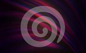 Dark Purple vector blurred bright pattern.