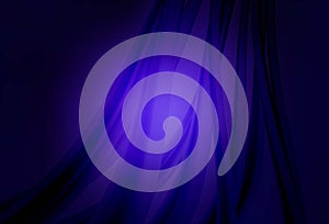 Dark Purple vector blurred bright texture.