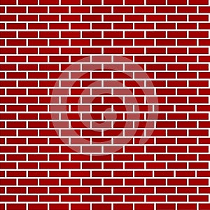 Dark red brick wall background