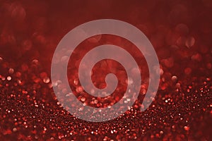 Dark red ruby glitter background.
