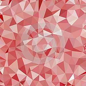 Dark Red, Salmon, Light Coral, Triangular low poly, mosaic abstract pattern background, Vector polygonal illustration graphic,