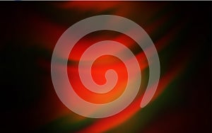 Dark Red vector blurred bright template.