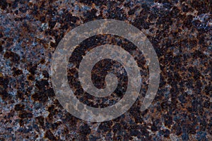 Dark Rusty metal textured for background