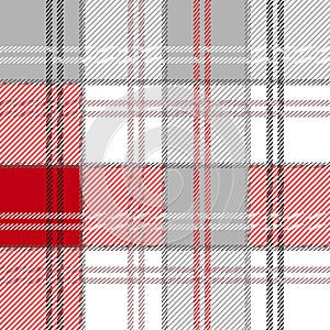 Dark seamless checkered pattern for school uniform.