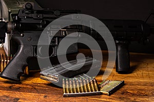 Puška 5. 56 munície 