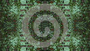 Dark Shades Of Green Abstract Background