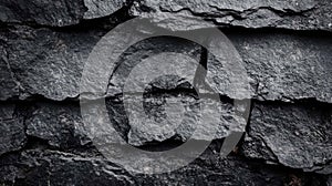 Dark Slate Stone Wall Texture