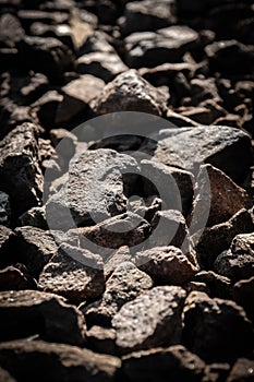 Dark stone texture background.