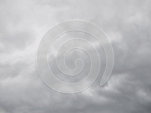 Ominous dark abstract storm clouds.Cloudy sky background. Black sky before thunder storm.