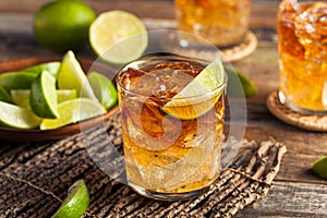 Dark and Stormy Rum Cocktail