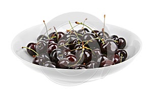 Dark sweet cherries