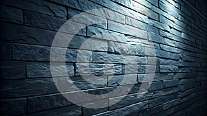 Dark textured stone wall with dramatic lighting.