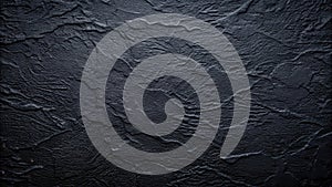 Dark textured surface background deep, rough, and abstract pattern ideal for design projects. Generative AI