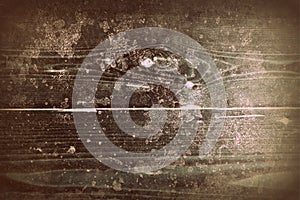 Dark vintage old weathered wooden floor boards abstract texture background  no I. photo