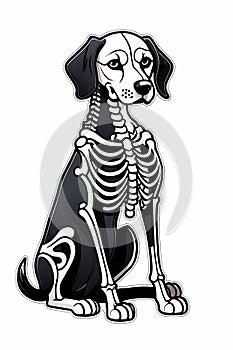 Dark Whimsy: Creepypasta Dog Skeleton