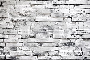 dark white brick wall