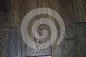 Dark wood vinyl flooring