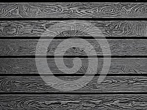 dark wooden background texture , wooden plank after burning