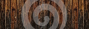 Dark wooden texture. Long wood planks texture background.Wood background and banner. Floor background. Old rustic dark grunge