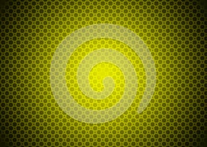 Dark Yellow Green Techno Ornamental Pattern Background Wallpaper