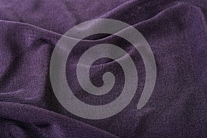 Darkly violet fabric