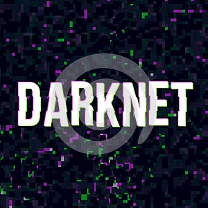 Darknet theme poster