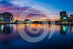 Darling harbour at night