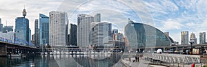 Darling Harbour, Sydney - panorama format