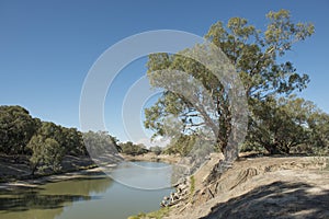 The Darling river.