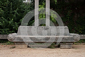 Darmstadt bench photo